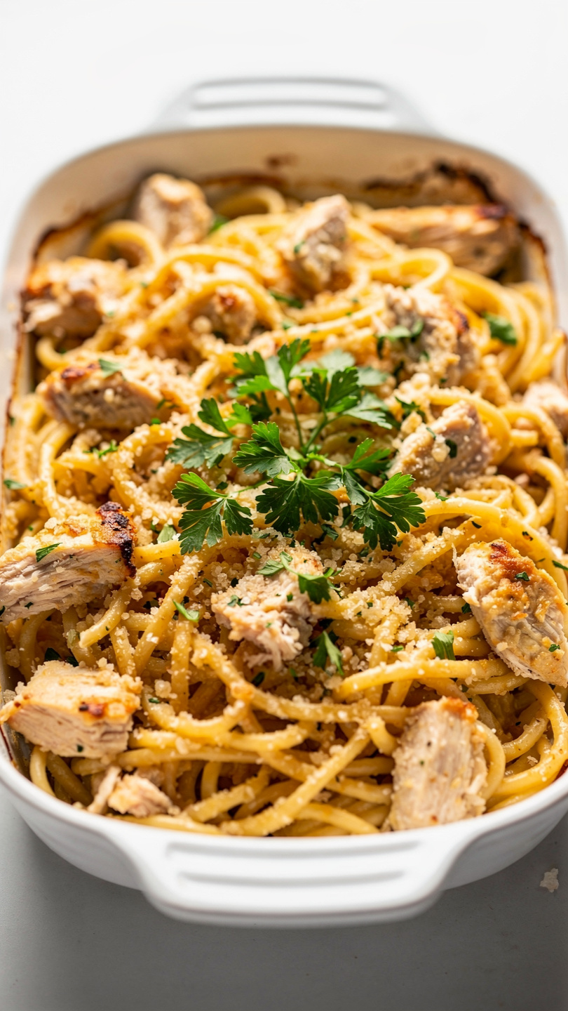 Chicken Tetrazzini (Creamy, Cheesy, and Absolutely Irresistible)