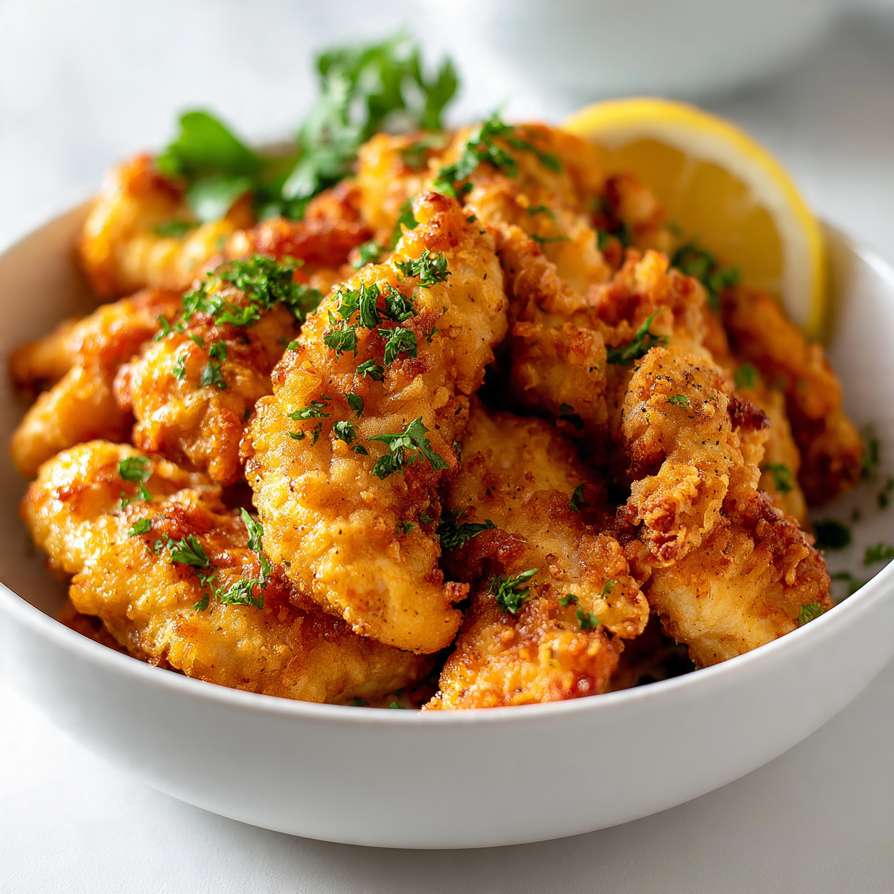 Crispy Homemade Chicken Tenders