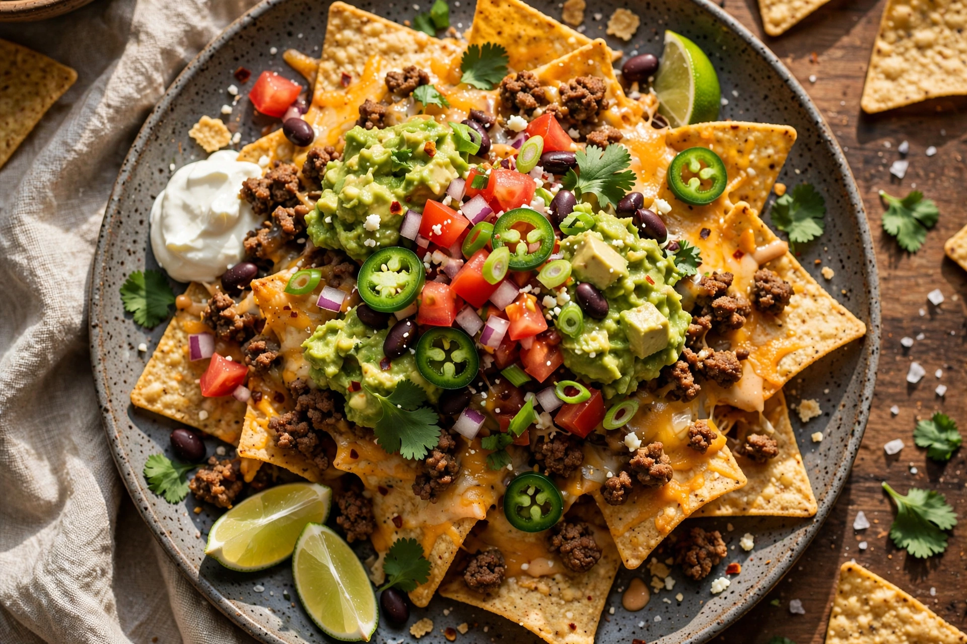 Beef Nachos Supreme