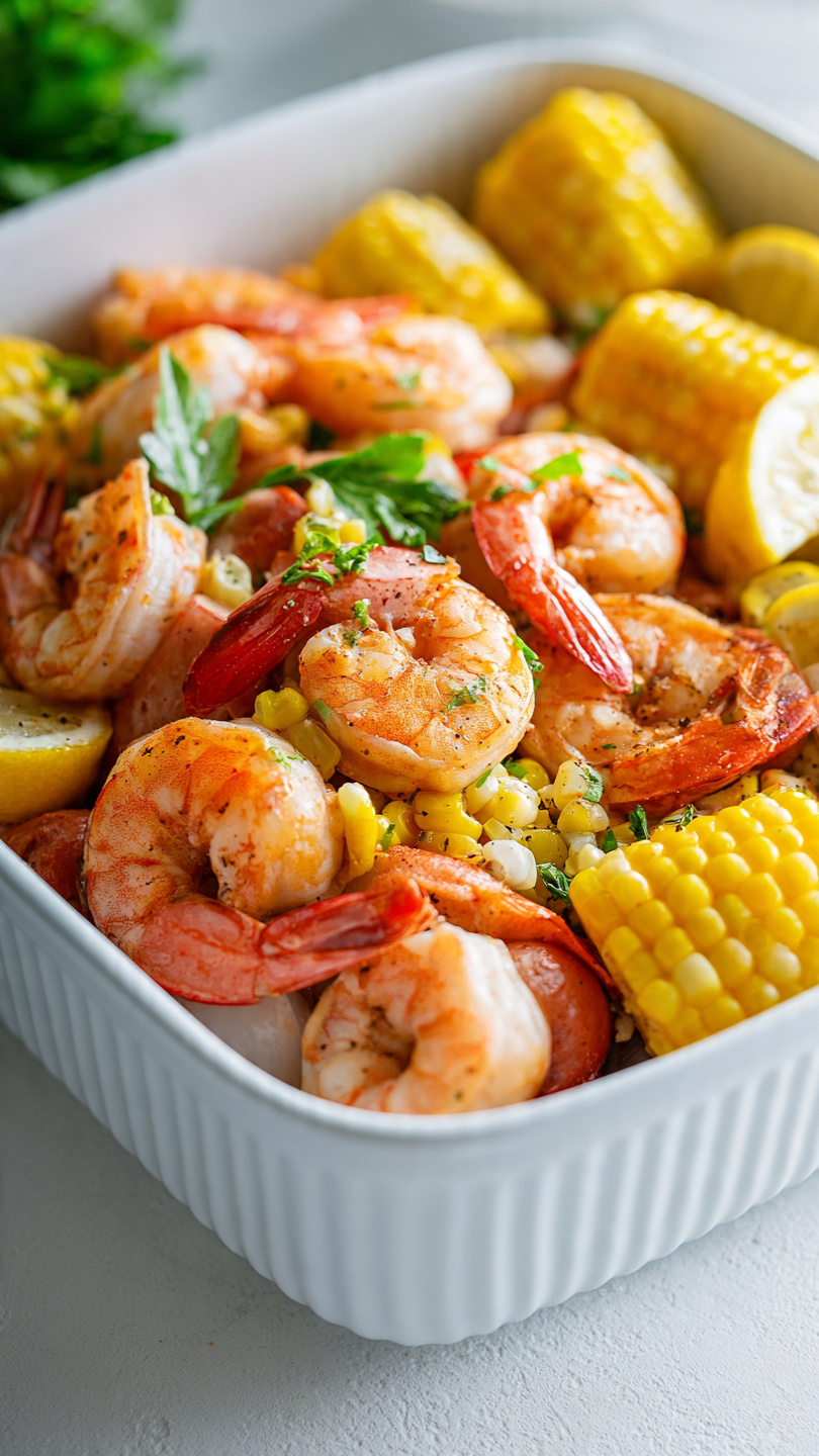 Slow Cooker Shrimp Boil